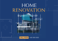 Home Renovation Postcard