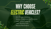 Electric Vehicle Benefits Animation