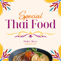 Special Thai Food Instagram Post