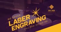Laser Engraving Service Facebook Ad