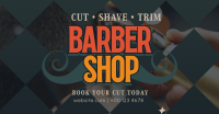 Barber Service Facebook Ad