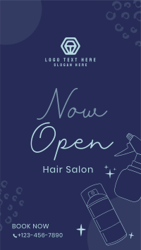 Hair Salon Opening Instagram Reel