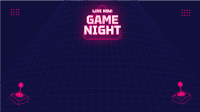 Game Night Zoom Background