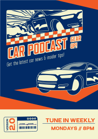 Fast Car Podcast Poster