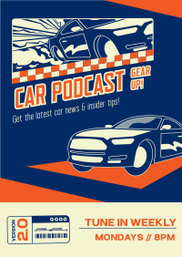 Fast Car Podcast Poster Image Preview