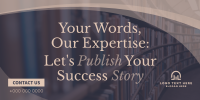 Let's Publish Your Story Twitter Post