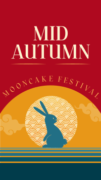 Mid Autumn Mooncake Festival Facebook Story