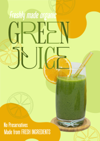 Fresh Healthy Drink Poster