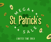 St. Patrick's Mega Sale Facebook Post