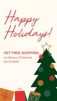 Christmas Free Shipping YouTube Short