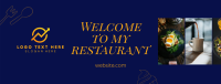 Restaurant Open Facebook Cover
