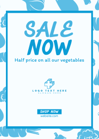 Vegetable Supermarket Flyer
