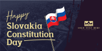 Slovakia Constitution Day Celebration Twitter Post