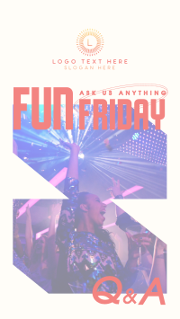 Friday Party Q&A Instagram Reel Image Preview