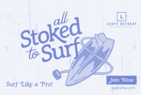 Stoked to Surf Pinterest Cover Image Preview