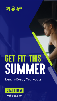 Get Fit This Summer Instagram Story