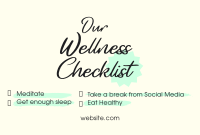 Wellness Checklist Pinterest Cover