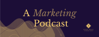 Marketing Professional Podcast Facebook Cover Image Preview