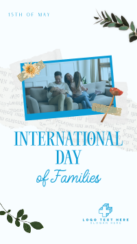 Day of Families Scrapbook Instagram Reel