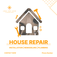 House Repair Company Instagram Post Design