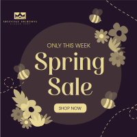 Spring Bee Sale Instagram Post