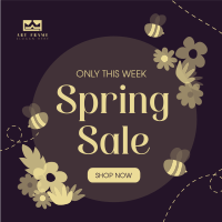 Spring Bee Sale Instagram Post Image Preview