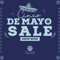 Party with Sombrero Sale Instagram Post Image Preview