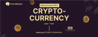 Cryptocurrency Webinar Facebook Cover Image Preview