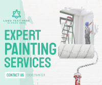 Painting Service Brush Facebook Post