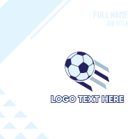 Soccer Ball Business Card Image Preview