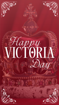 Victoria Day Crown  Facebook Story