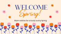 Welcome Spring Greeting YouTube Video