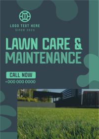 Clean Lawn Care Flyer