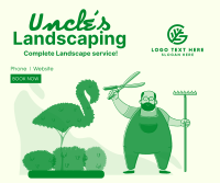 Uncle's Landscaping Facebook Post Image Preview