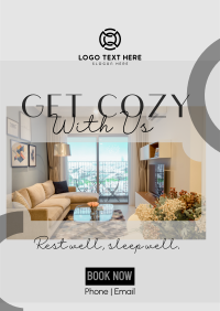 Get Cozy With Us Poster