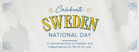 Conventional Sweden National Day Facebook Cover