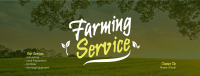 Farming Services Facebook Cover