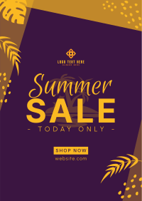 Playful Summer Sale  Poster