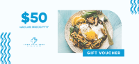 Food Gift Certificate example 1