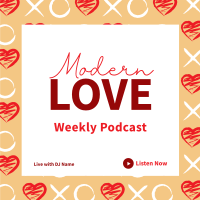 Modern Love Instagram Post Design