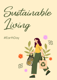 Sustainable Living Poster