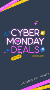 Cyber Deals For Everyone Instagram Story