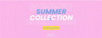 90's Lines Summer Collection Facebook Cover