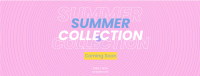 90's Lines Summer Collection Facebook Cover Image Preview