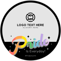Rainbow Pinterest Profile Picture example 2