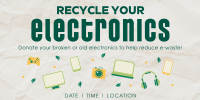 Recycle your Electronics Twitter Post