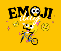 Happy Emoji Facebook Post