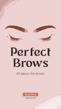 Perfect Beauty Brows Facebook Story