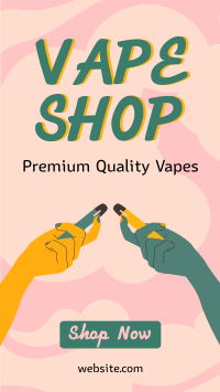 Premium Vapes Facebook Story