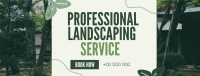 Organic Landscaping Service Facebook Cover